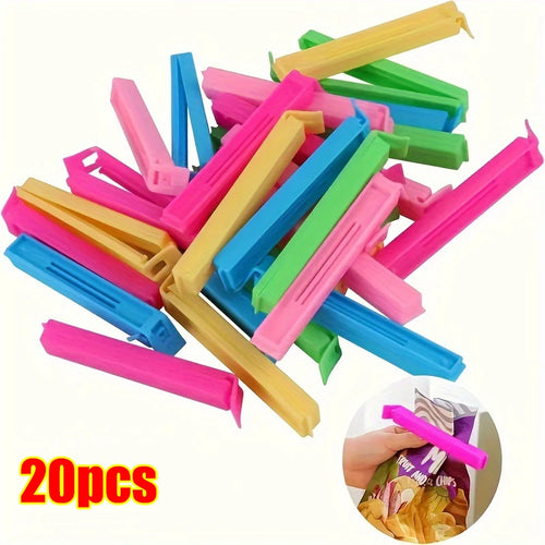 5-100PCS Food Snack Bag Sealing Plastic Clips For Packages Kitchen