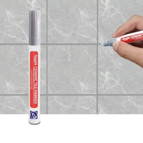 1/3 Pcs Waterproof White Marker Pen Wall Seam Repair Tiles Grout