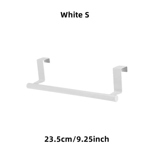 1/2Pcs Towel Rack Over Door Towel Bar Hanging Holder Stainless Steel