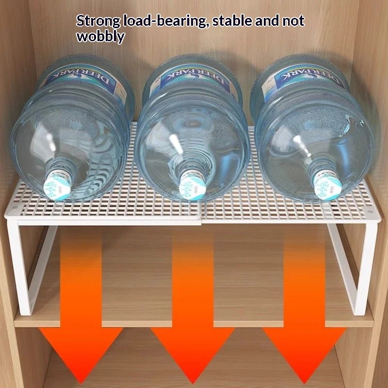 Retractable Wardrobe Storage Layered Organizer, Clothes Rack Internal
