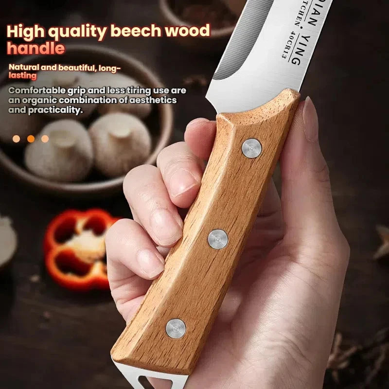 High manganese steel knife for cutting and bone removal kitchen