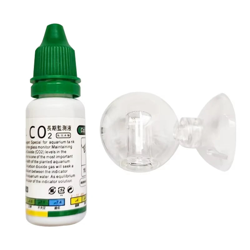 Aquarium CO2 Indicator Solution Monitor Plants Grass CO2 System