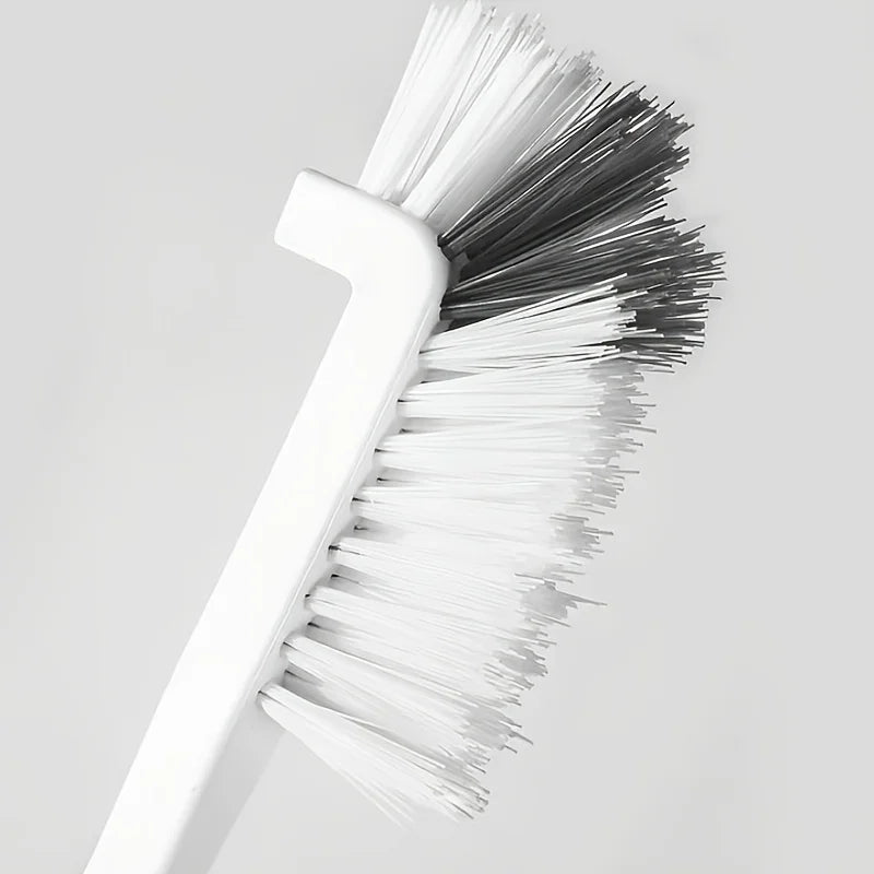 Japanese Style Sink Brush Cleaning Cup Brush with Long Handle Elbow
