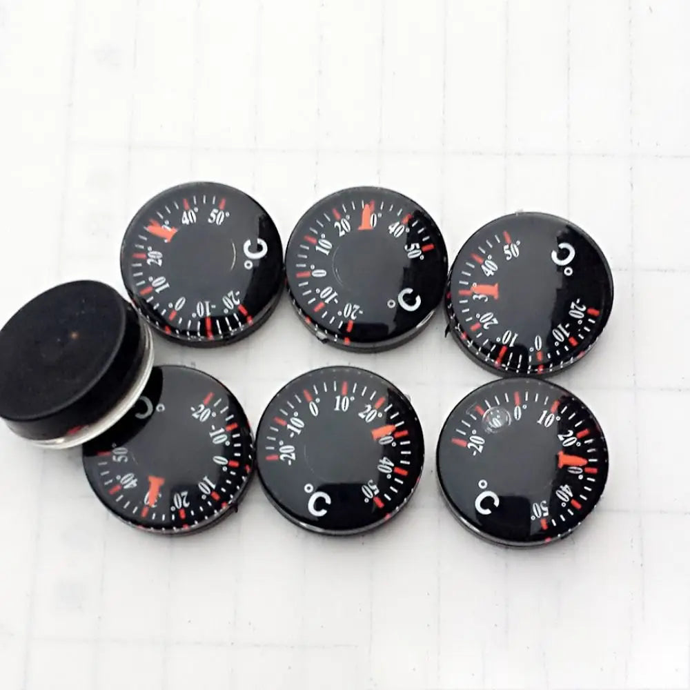 Portable Mini Circular Thermometer Waterproof Scale Measurement Dial