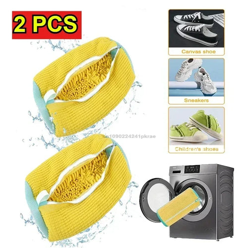 Sneaker Washing Net Bag To Wash Slippers Shoe Laundry Net Washing