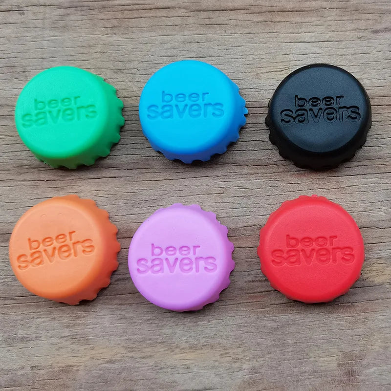 Reusable Silica Gel Bottle Cap Sealed Beer Cap Vinegar Soy Sauce