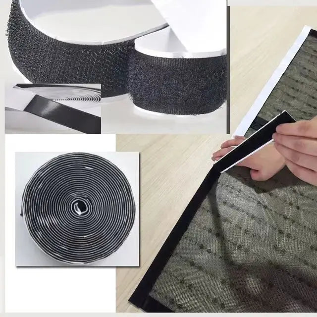 10M*2 20/25/30/50mm Magic Tape SelfAdhesive Hook and Loop Fastener