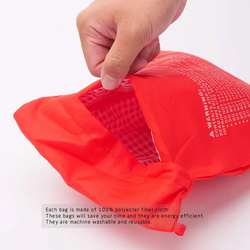 1pc 19*25cm (Unpackaged) Kitchen Supplies Microwave Potato Bag, Baked