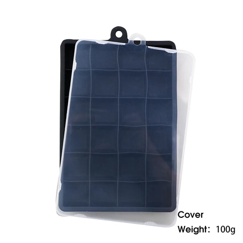 With Lid /No Lid 24-hole Silicone Ice Tray Square Box Auxiliary Food