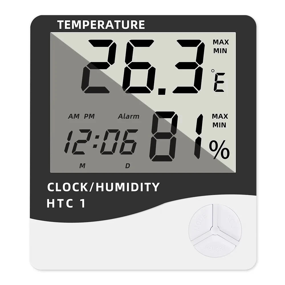 HTC-1 HTC-2 LCD Electronic Digital Temperature Humidity Meter Home