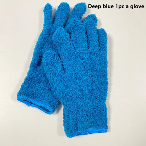 1pc Microfiber Dusting Gloves-Stretchable & Breathable Cleaning