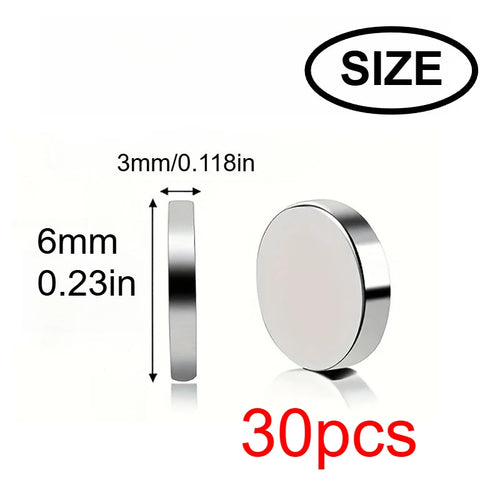 10x3/6x3mm mini whiteboard magnet, widely used in Halloween DIY,