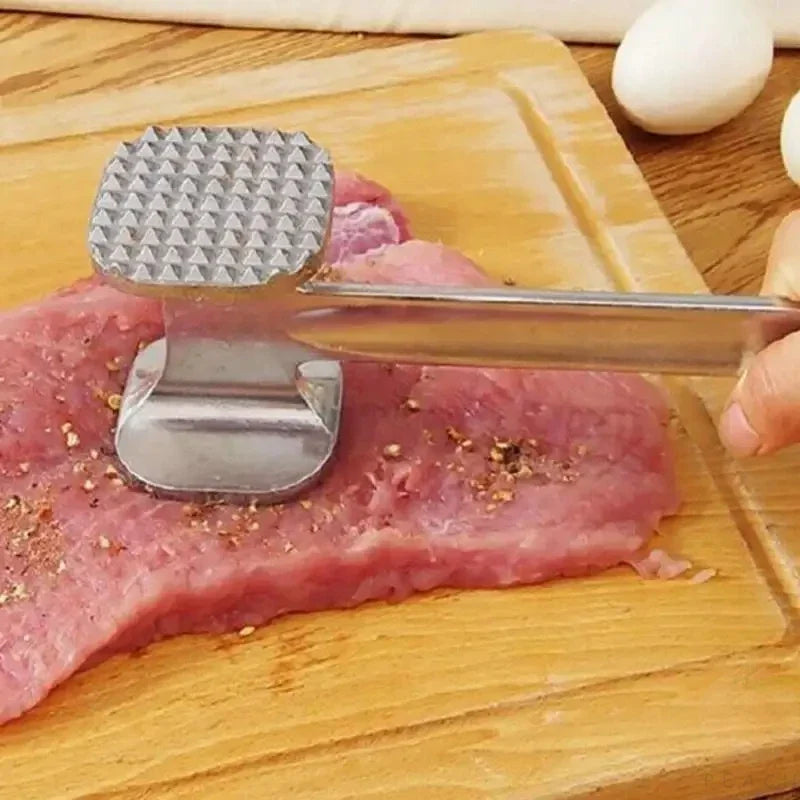 Aluminum Alloy Meat Hammer Steak Meat Hammer Household Large Row Loose