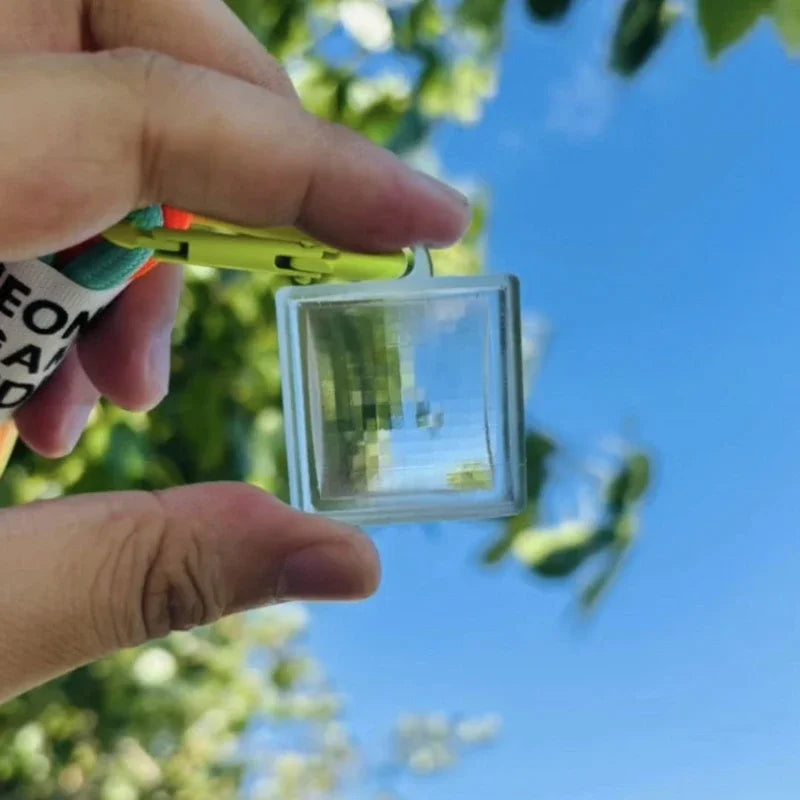 Pixel Photography Tool Transparent Acrylic Mosaics for Keychains and