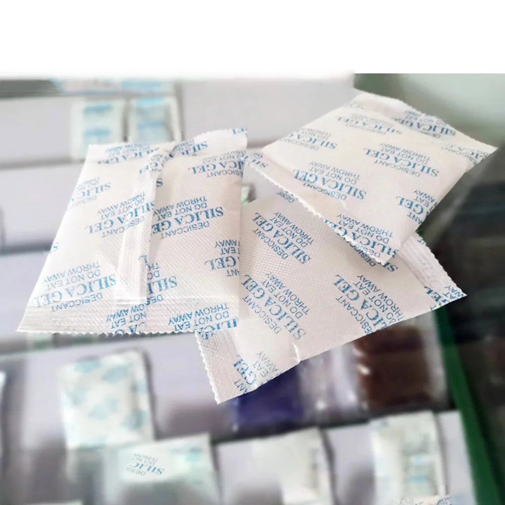 2/5/10/20g Package Non Toxic Silica Gel Desiccant Damp Kitchen Room