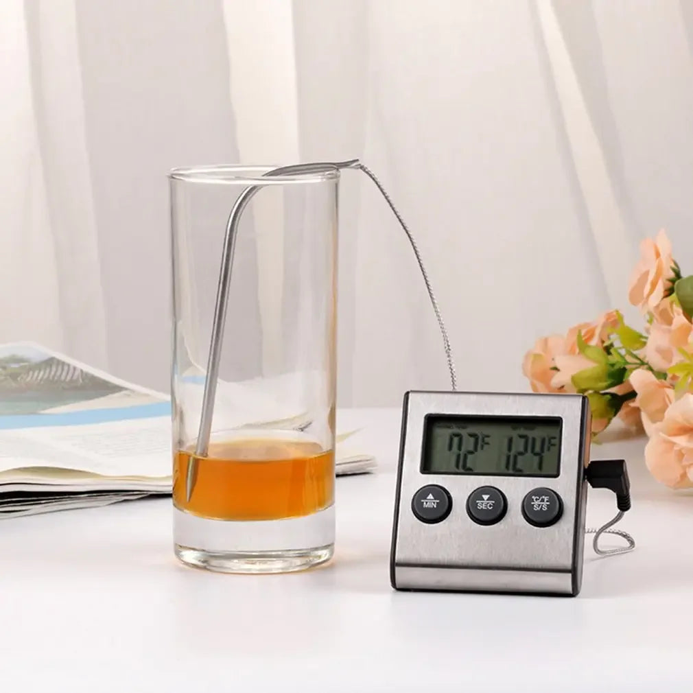 Tp700 Digital Remote Wireless Food Kitchen Oven Thermometer Probe For