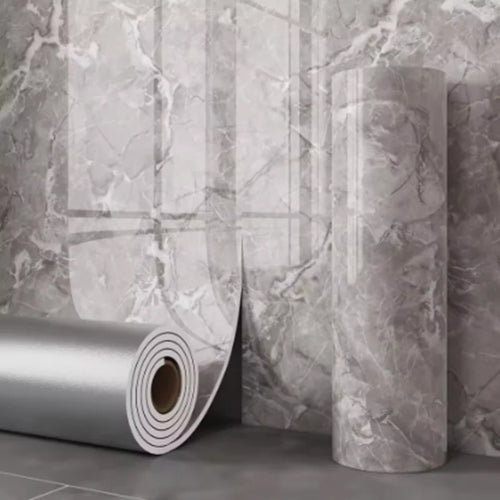 1 Roll Marble Thick Foam Imitation Tile Self-Adhesive Wallpaper