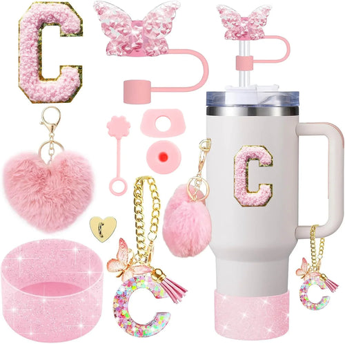 9PCS Cup Accessory Set for Stanley 30oz 40oz Butterfly Straw Cover Cap