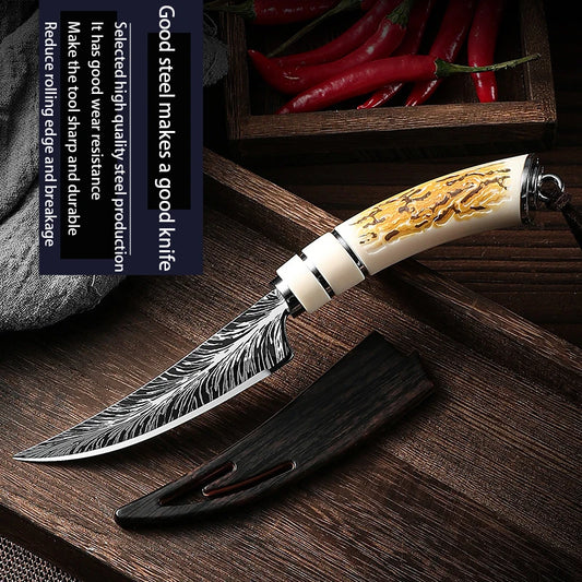Professional stainless steel kitchen knives, multi-functional knives,