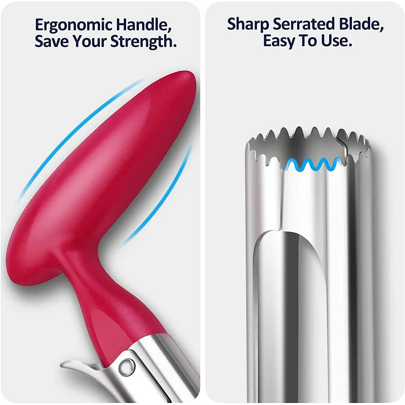 Premium Apple Corer Stainless Steel Apple Pears Core Remover Tool