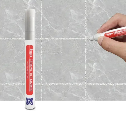 1/3 Pcs Waterproof White Marker Pen Wall Seam Repair Tiles Grout