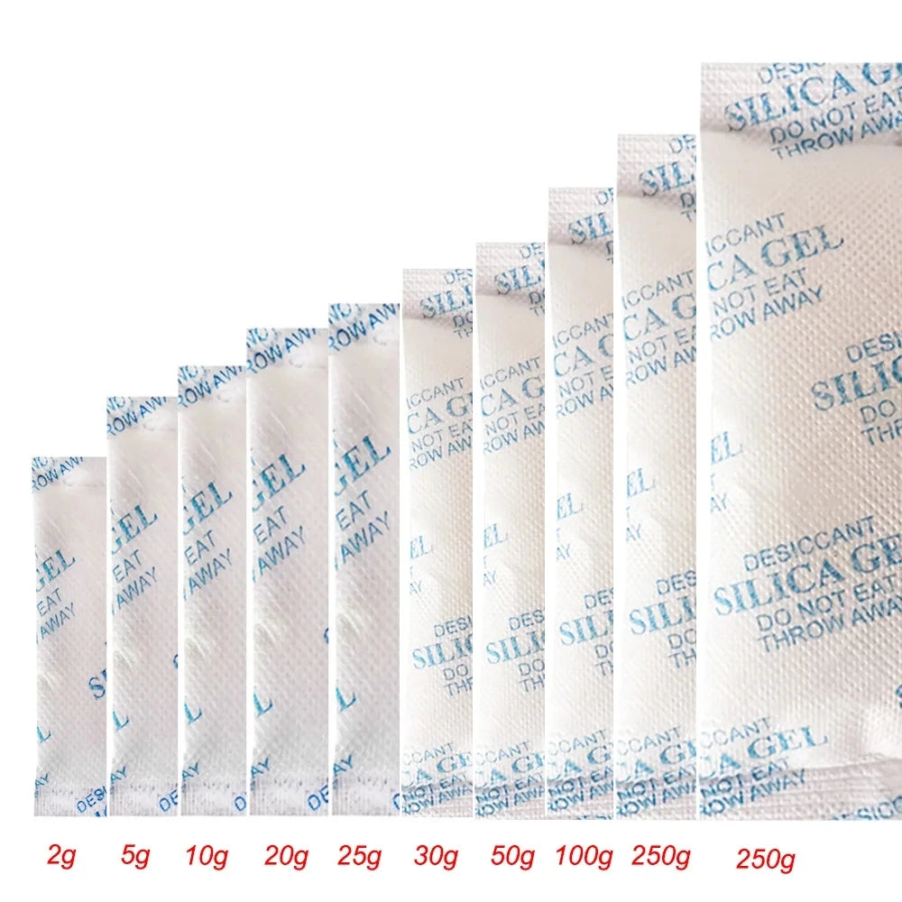 2/5/10/20g Package Non Toxic Silica Gel Desiccant Damp Kitchen Room