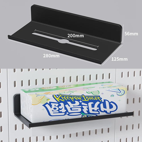 No-Drill Gaming Room Pegboard, Wall Organizer for Controller,