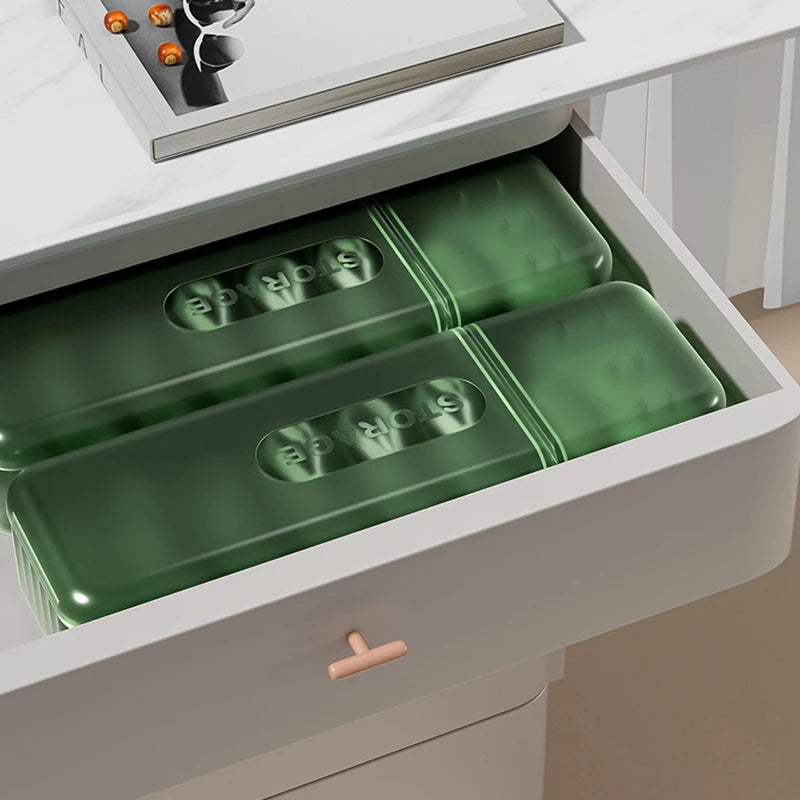 Desktop Covered Data Cable Storage Box, Power Charging Cable Sorting
