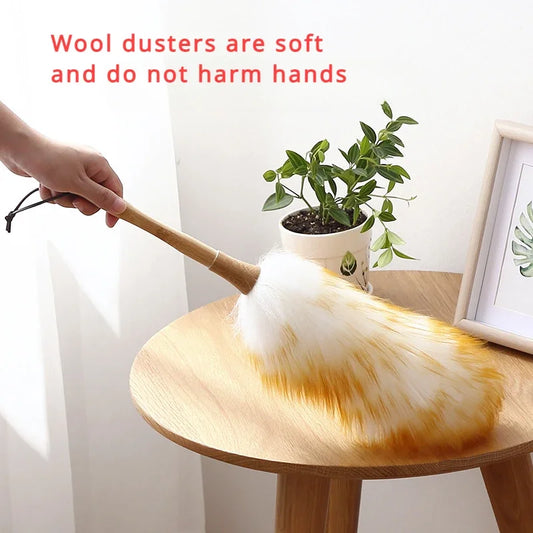 Scalable Wool Duster Household Cleaning Dust Duster Brush Car Cleaning