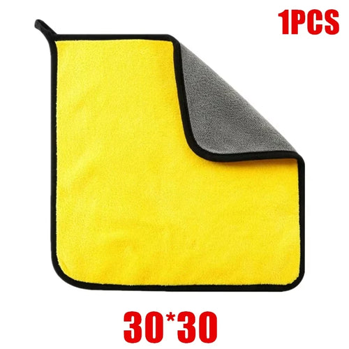 3/5/10Pcs Car Wash Microfiber Towel 30*30CM / 30*60cm Car Cleaning