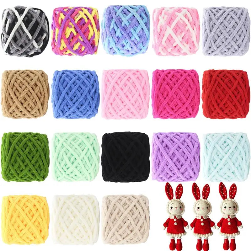 100g/Ball Super Soft Acrylic Cotton And Polyester Blend Cotton Yarn