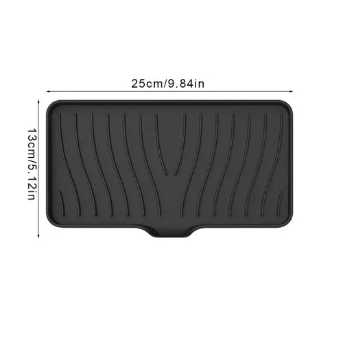 Bathroom Solid Color Silicone Soap Holder Soap Drain Pan Bathroom