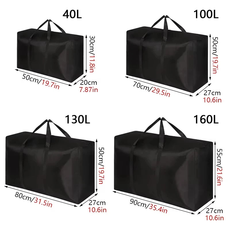 Extra Large Waterproof Moving Luggage Bags Laundry Shopping Bag