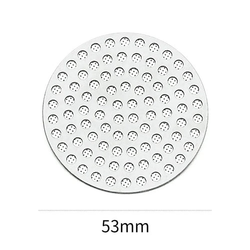 51/53/58mm Reusable Coffee Puck Screen 304 Stainless steel Double