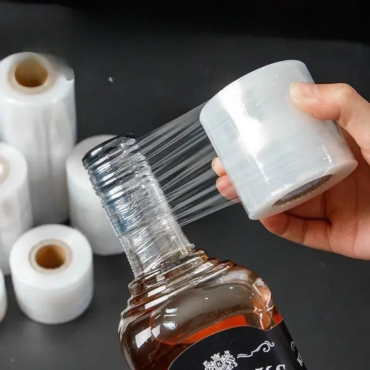 1pc 3cmx1500/6500cm  Leak-Proof Stretchable Wine/Liquor Bottle Seal -
