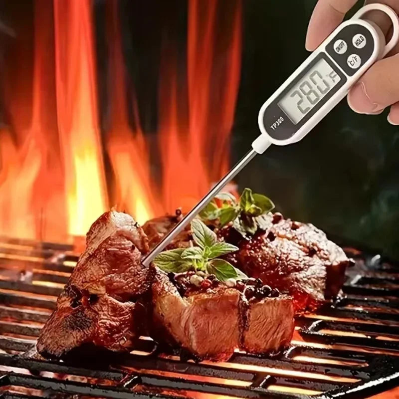 1-10P Digital Kitchen Food Thermometer TP300 Water Oil Thermometer for