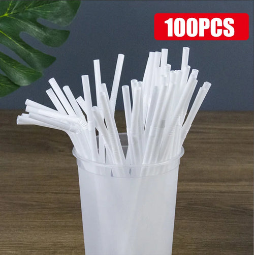 50-1000Pcs Drinking Straws Colorful & Black rietjes Flexible Wedding