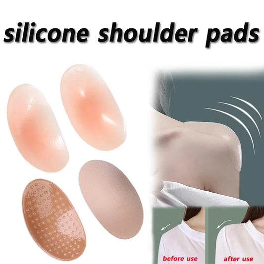 1 Pair Removable Breathable Women's Silicone Invisible Bra Straps,