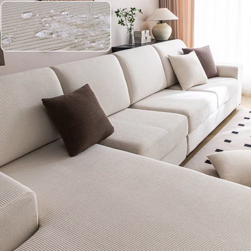 Waterproof Sofa Cover Luxury Adjustable Elastic Couch Cover for Living