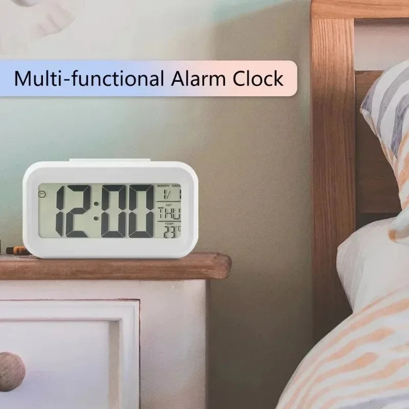 Desk Decorations Table Clock Bedroom Decoration Led Digital Alarm