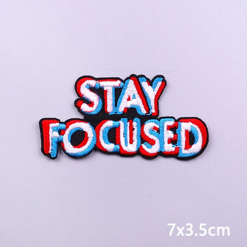 Punk Funny Patch Iron On Patches For Clothing Thermoadhesive Patches