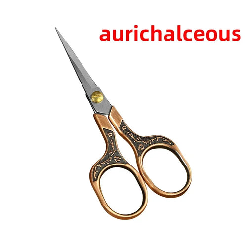 1PC Sewing Scissors Stainless Steel Retro Embroidery Tailor Scissors