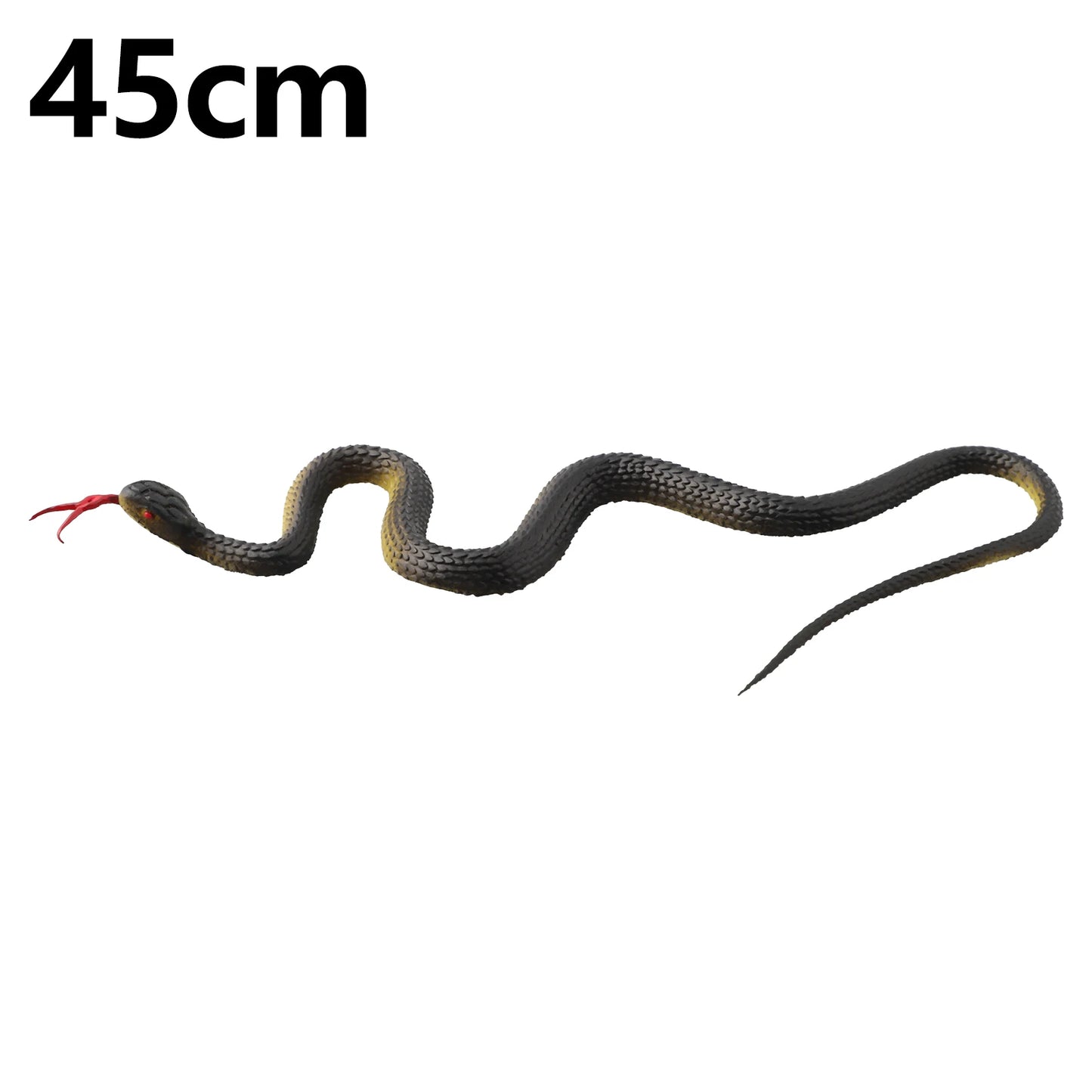 45cm Fake Realistic Rubber Toy Snake Simulation Anaconda Scary