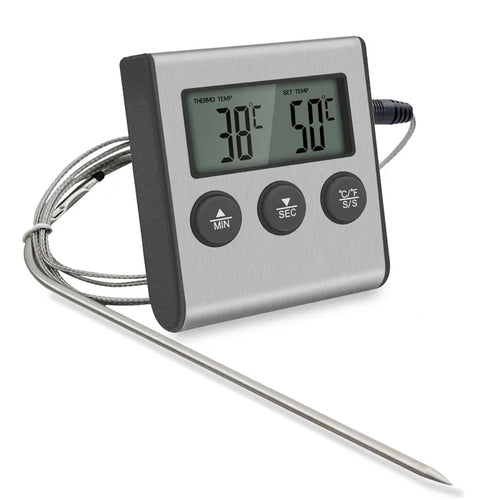 Tp700 Digital Remote Wireless Food Kitchen Oven Thermometer Probe For