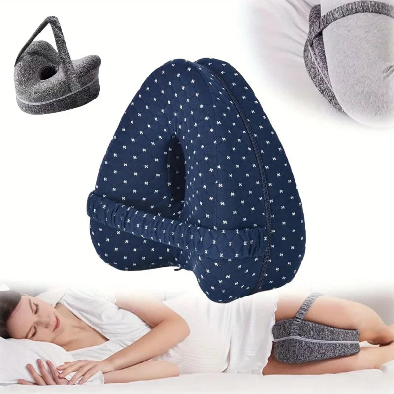Memory Foam Leg Knee Foam Support Pillow Side Sleeper Sciatica