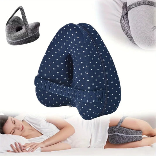 Memory Foam Leg Knee Foam Support Pillow Side Sleeper Sciatica
