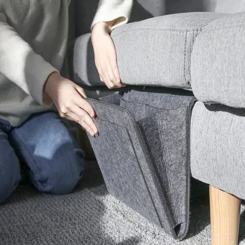 Storage Hang Bag Felt Dormitory Bed Sofa Bedroom Carpet Store Content