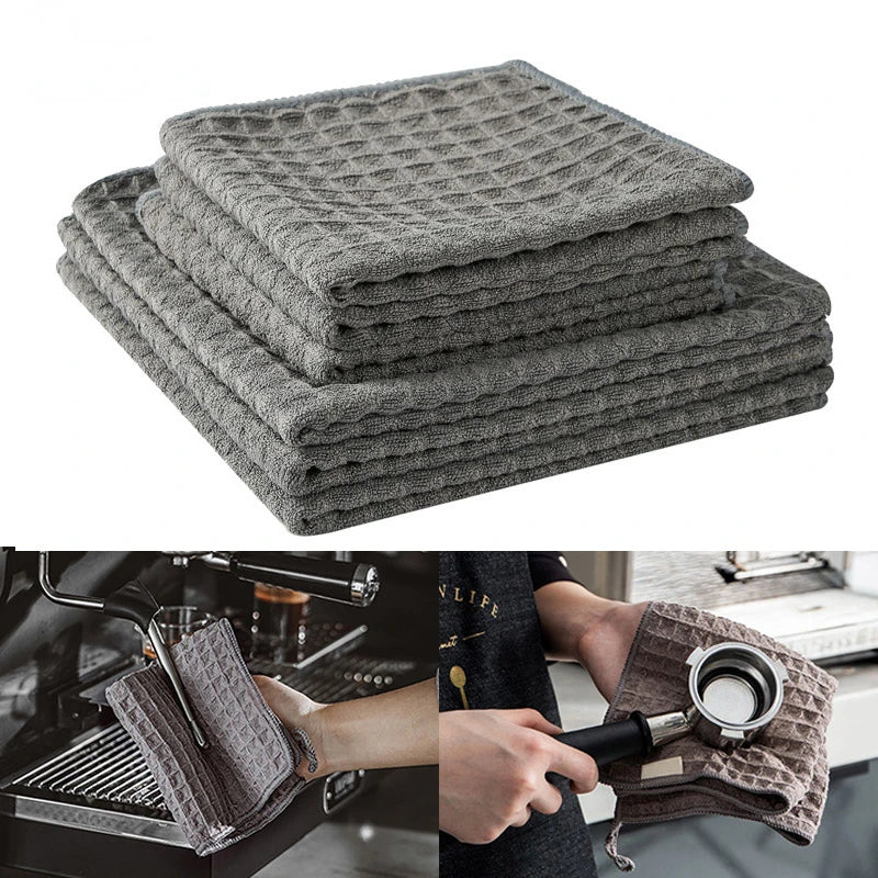 Super Absorbent Barista Bar Towel Coffee Machine Special Rag No Lint