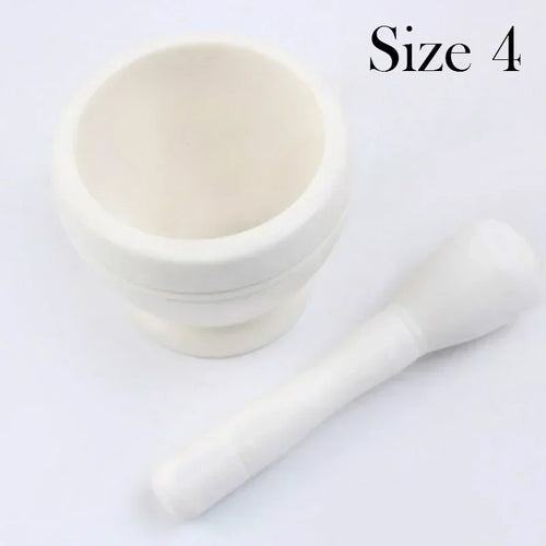 Resin Setmortar and Pestle Garlic Herb Spice Mixing Grinding Crusher