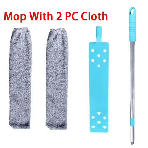 Extendable Long Handle Mop Telescopic Duster with Bendable Head -
